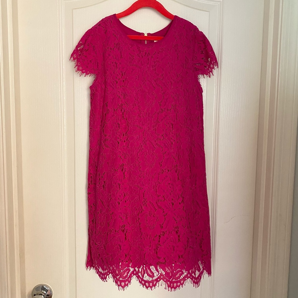 Forever 21 Kids - Girl’s Fuchsia Lace Dress
